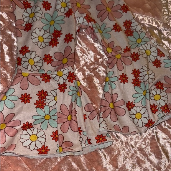 Boho Floral Flared Pant 🌼​ - Picture 5 of 6